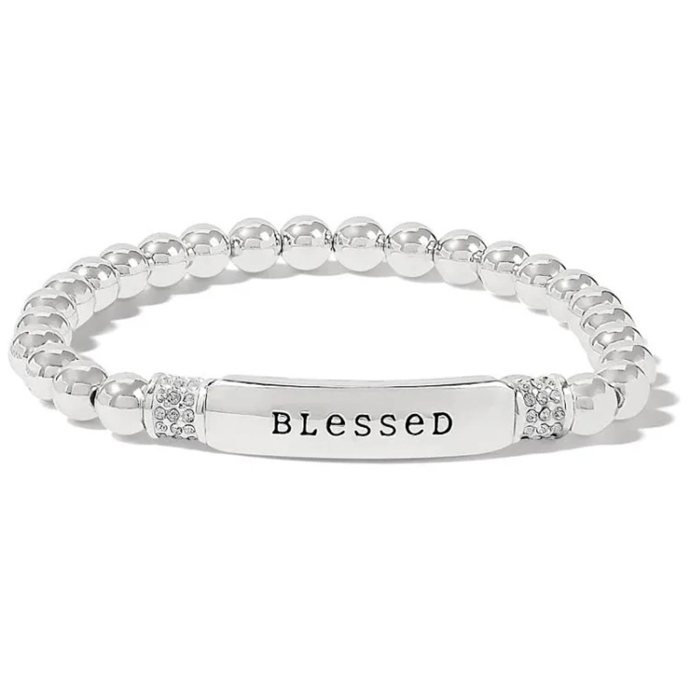 Brighton Meridian "blessed" Stretch Bracelet